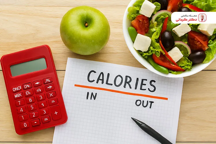 محاسبه کالری دریافتی