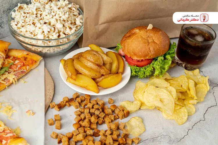 خوراکی های ناسالم