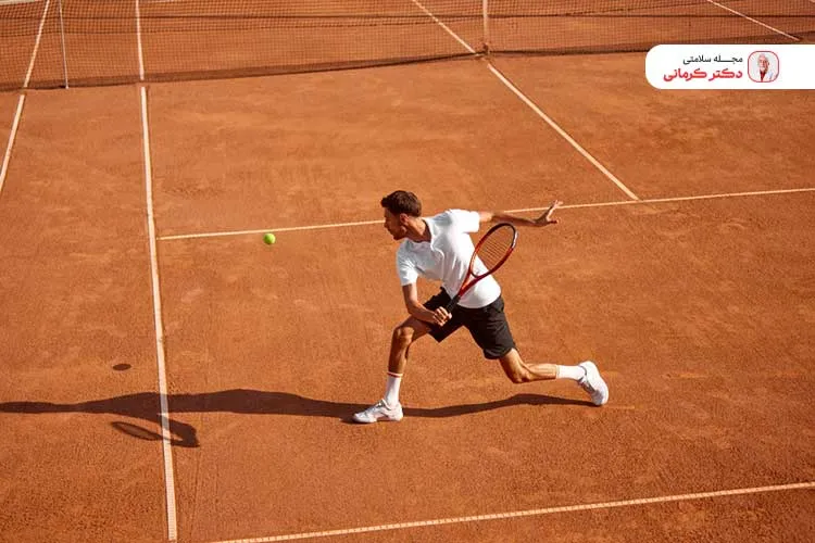 برای چربی سوزی بیشتر ورزش پرتحرک تنیس را امتحان کنید.