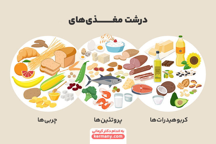 درشت مغذی ها در تغذیه سالم