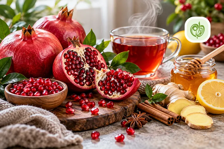 خواص انار برای سرماخوردگی