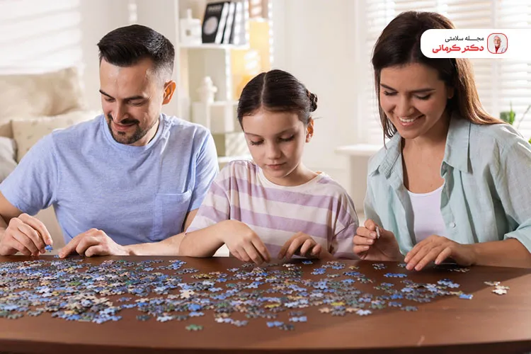 پازل حل کردن یکی از راه های افزایش قدرت مغز است.
