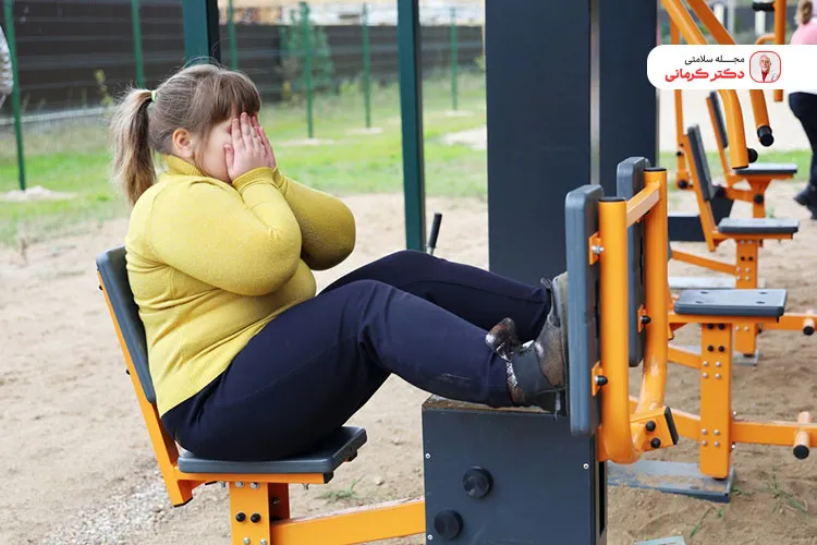 کودکان دارای اضافه وزن را به فعالیت بدنی روزانه تشویق کنید.