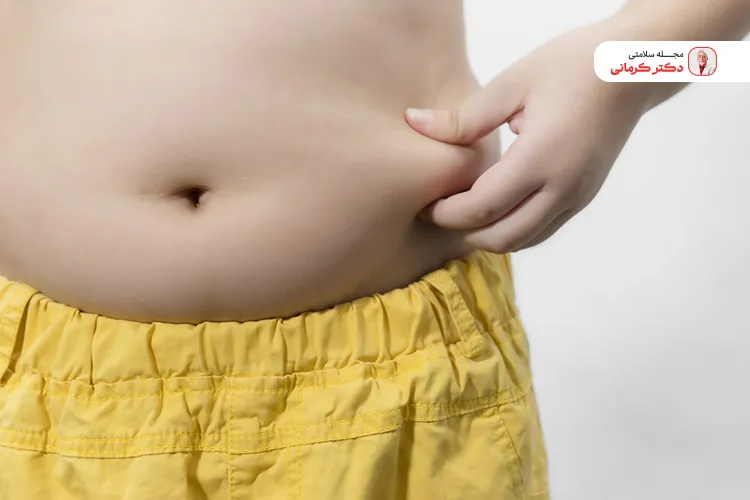 گاهی علت چاقی شکمی کودک خوب نجویدن غذا و بلعیدن هوا است.
