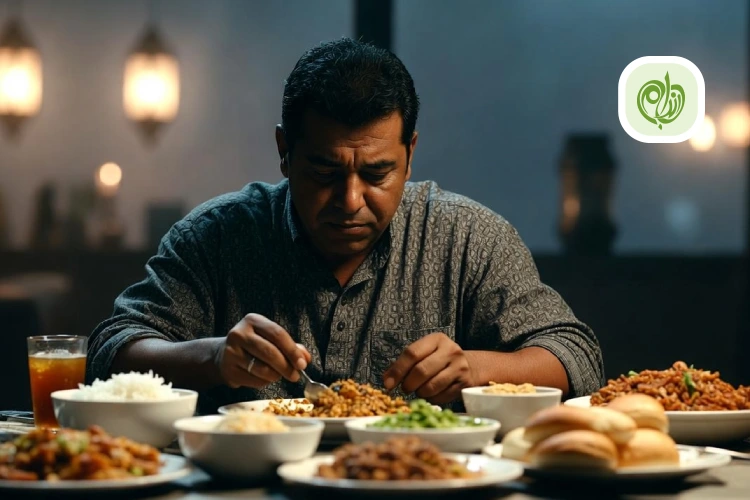 علت چاقی در ماه رمضان