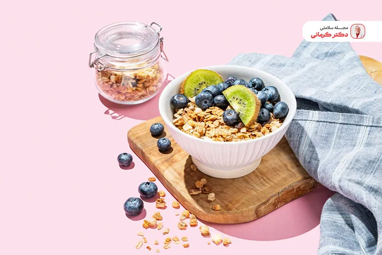 گرانولا میان وعده مغذی! granola 2 گرانولا سرشار از آنتی اکسیدان