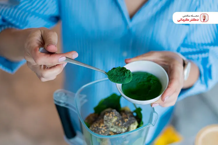 جلبک اسپیرولینا حاوی انواع ویتامین ها است.