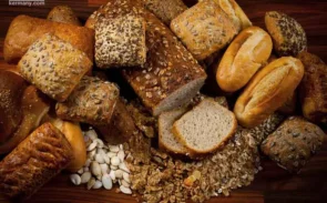 پوسته یک نان خوب که برای لاغری مناسب است باید رنگ طلایی یا قهوه ای داشته باشد