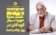میزان لبنیات و گوشت مورد نیاز کودکان در روز چقدر است؟ - 2 - ال کارنتین برای لاغری - ویدیو