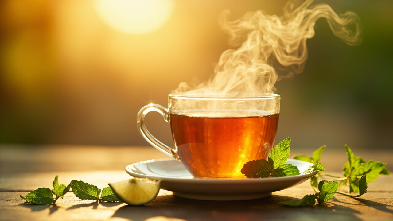 چای با لیمو برای سلامتی