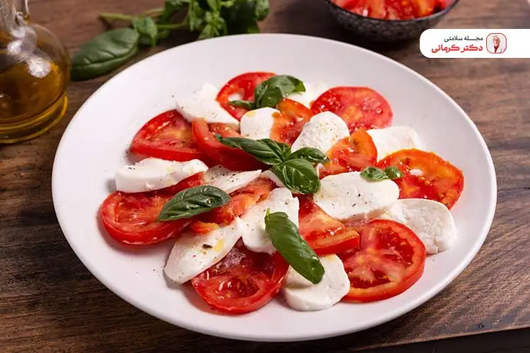 سالاد تابستانی کاپریس