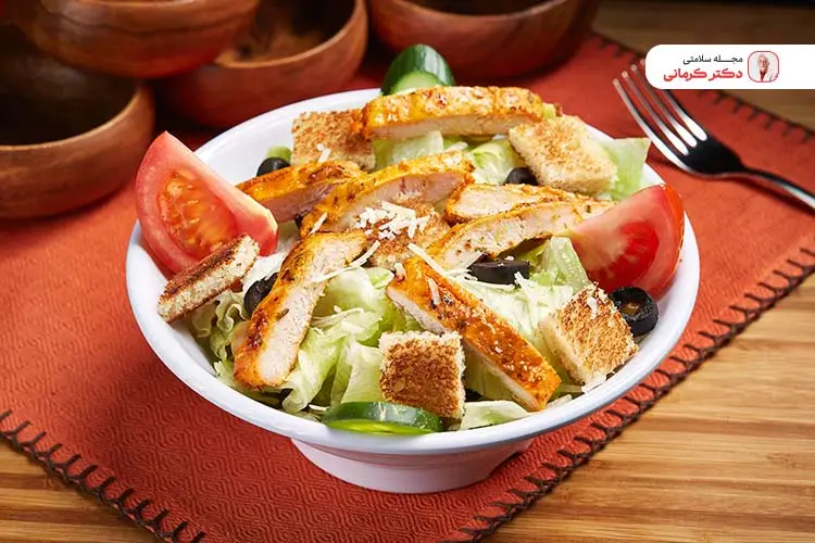 سالاد تابستانی سزار