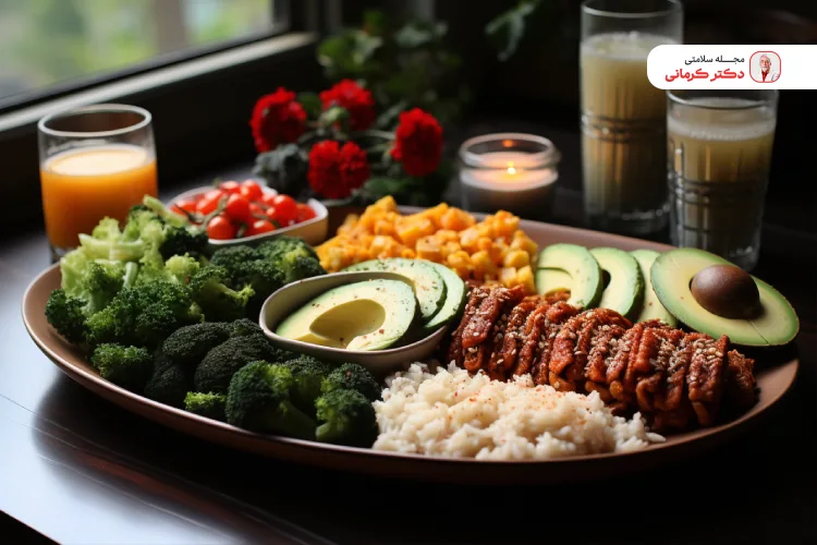 نمونه رژیم کتوژنیک دکتر کرمانی keto sample2 مواد غذایی مجاز در رژیم کتوژنیک