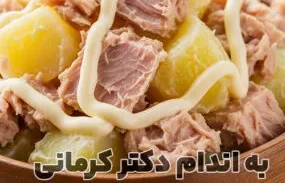 طرز تهیه سالاد تن ماهی