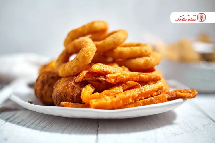 در زمان آلودگی هوا کمتر غذای سرخ شده مصرف کنید.