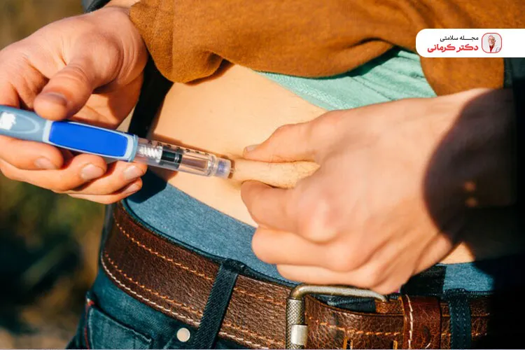 محل تزریق آمپول اسپارتینا شکم، ران یا بازو است.