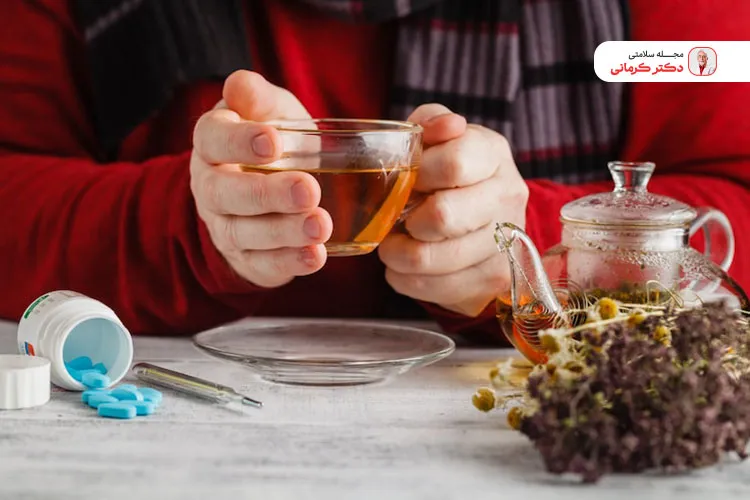 دمنوش مریم گلی برای سرماخوردگی