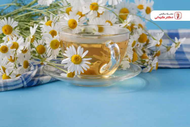 دمنوش بابونه برای سرماخوردگی