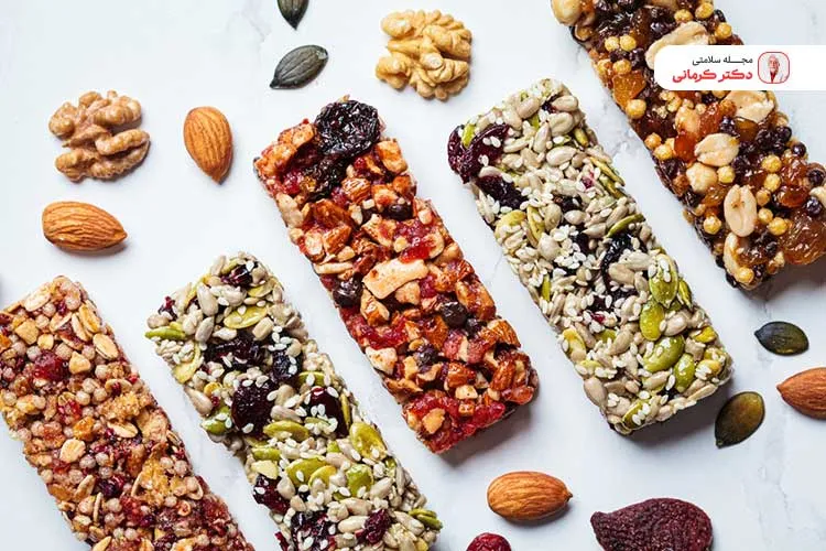 پروتئین بارها می‌توانند با توجه به ذائقه شما متنوع باشند.