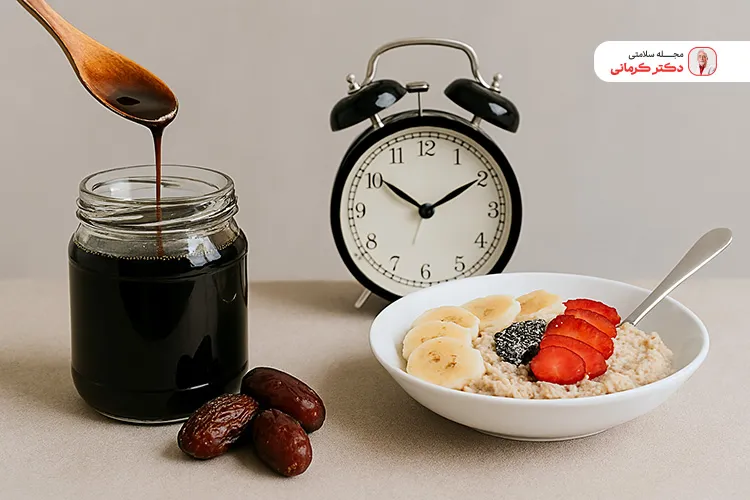 بهترین زمان مصرف شیره خرما صبح یا قبل ورزش