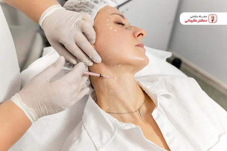 عمل لاغری صورت؛ توصیه میشود؟ face slimming 4 بوتاکس یکی از راه های لاغری صورت موضعی است.