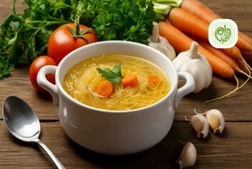 مقاله طرز تهیه انواع سوپ رشته