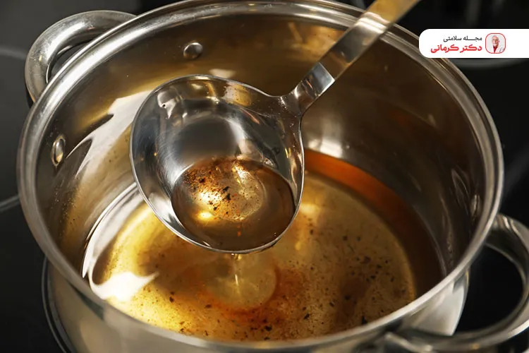 روغن دنبه کلسترول بالایی دارد.