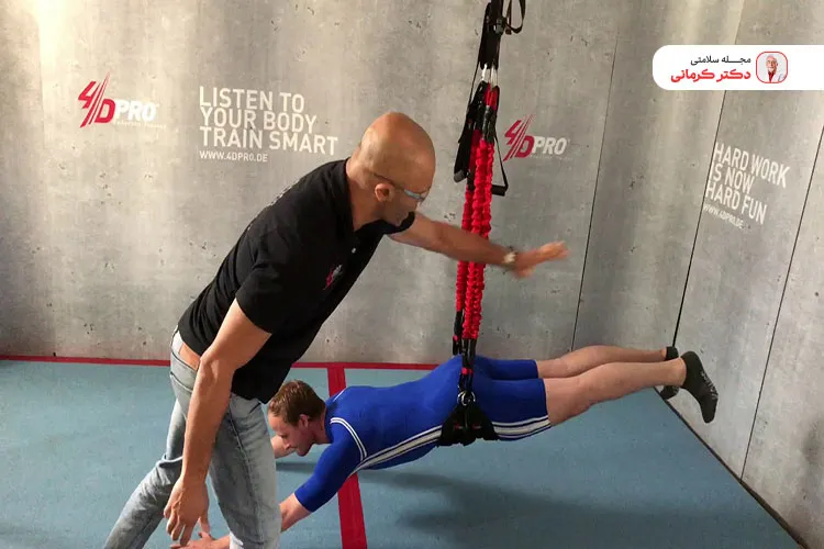 ورزش فوردی پرو برای لاغری dpro4 exercise slimming 4 در ورزش فوردی پرو عضلات مرکزی بدن بیشتر درگیر میشود.