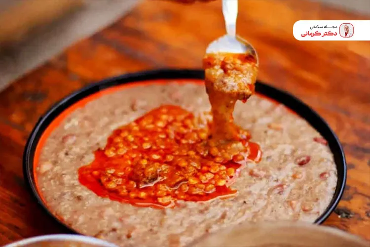 شله مشهدی باید خوب بپزد و جا بیفتد.