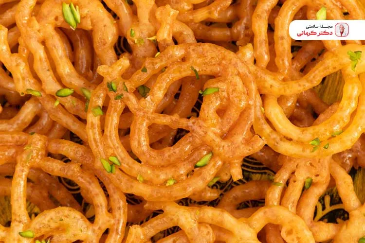 طرز تهیه 5 نوع زولبیا zulbia recipe 4 طرز تهیه زولبیا با خمیر مایه فوری