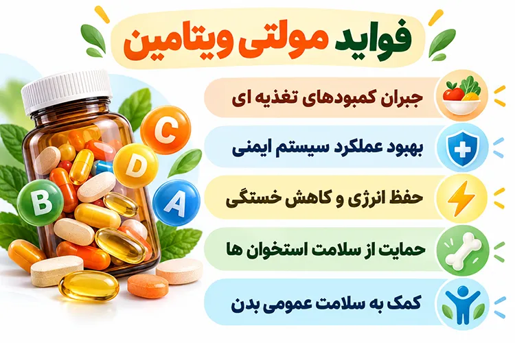 فواید مولتی ویتامین چیست؟